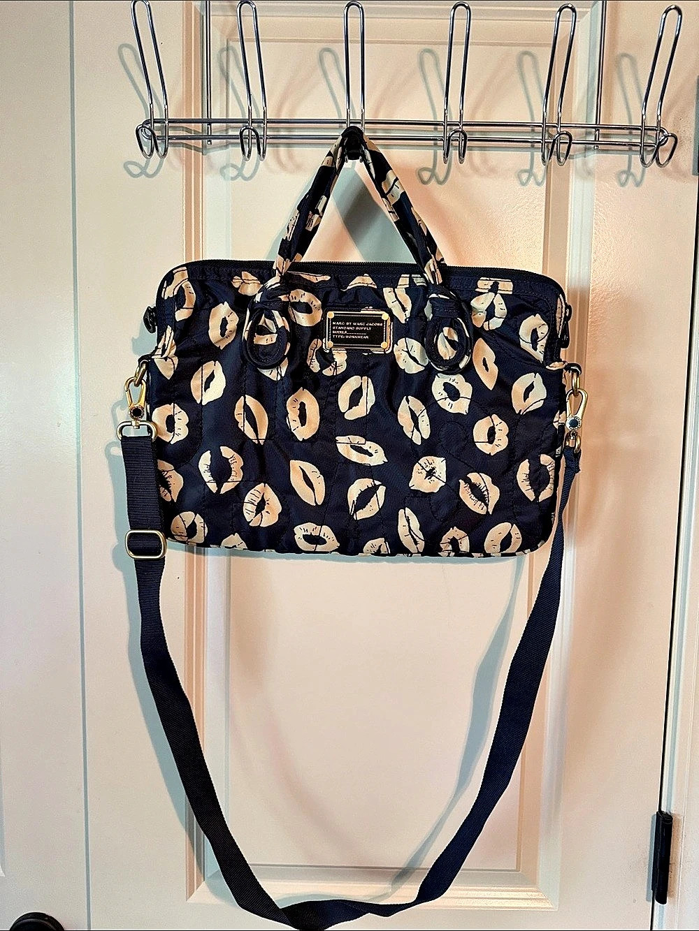 Marc by Marc Jacobs Workwear and Laptop Tote in Black & Tan